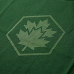 Kimland T-shirt Homme Vert à Motif Feuille