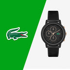Lacoste Montre Chronographe Bracelet Silicone Élégante Homme