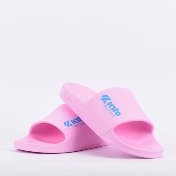 Kito Claquettes Confortables Rose Femme