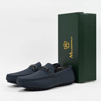 Kimland Mocassins Élégants Bleu Marine Homme