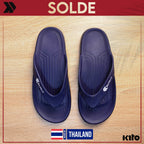 Kito Tongs Confortables Bleu Marine Homme