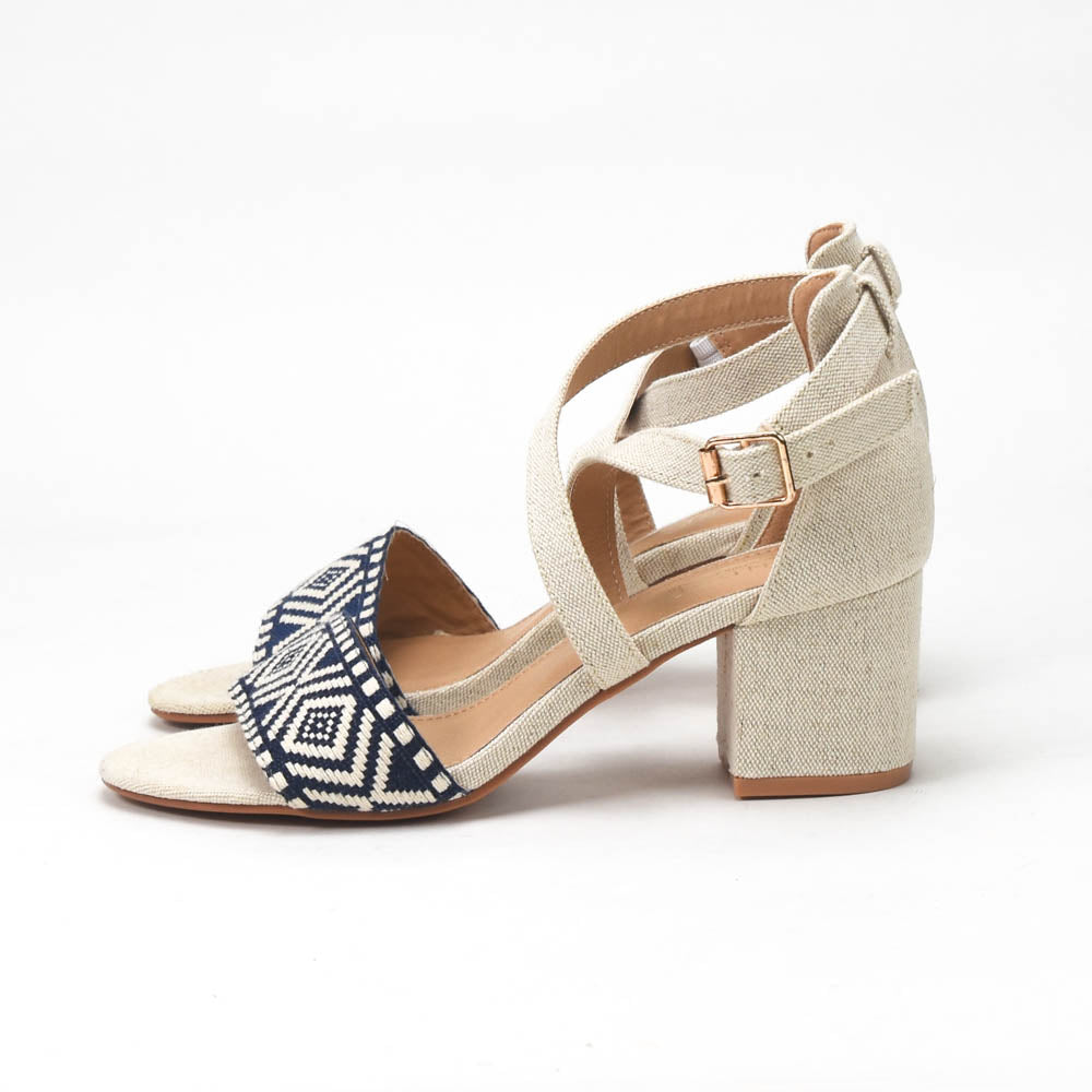 André Sandales à Talons Géométriques Femme