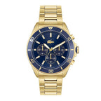 Lacoste Montre Chronographe Bracelet Doré Homme