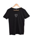 T-shirt NOIR *COMFY WHITE TEE*