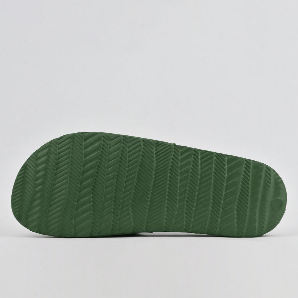 Kito Claquettes Olive Confortables pour Homme
