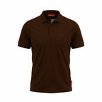 Depart Polo Marron Classique Homme