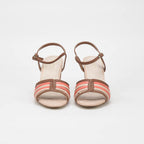 André Sandales à Talons Multicolores Élégantes Femme