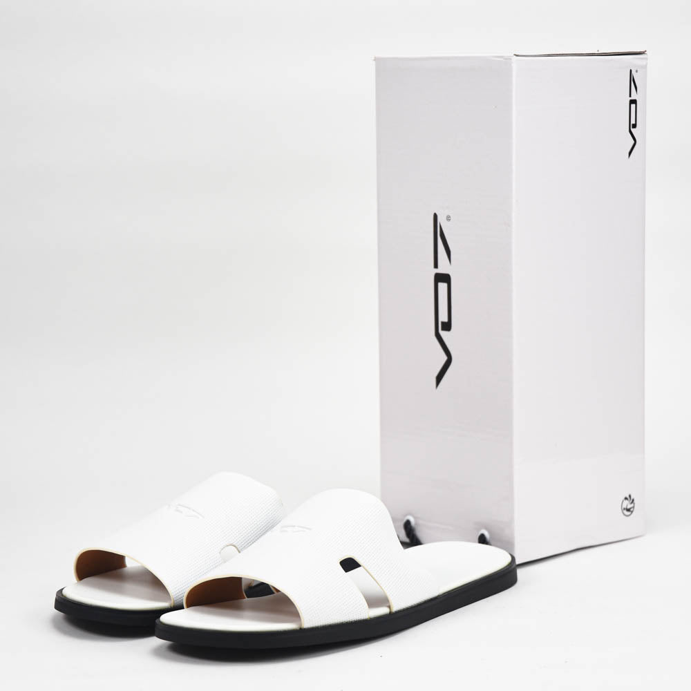 VO7 Mule Sandales Élégantes Blanc Homme