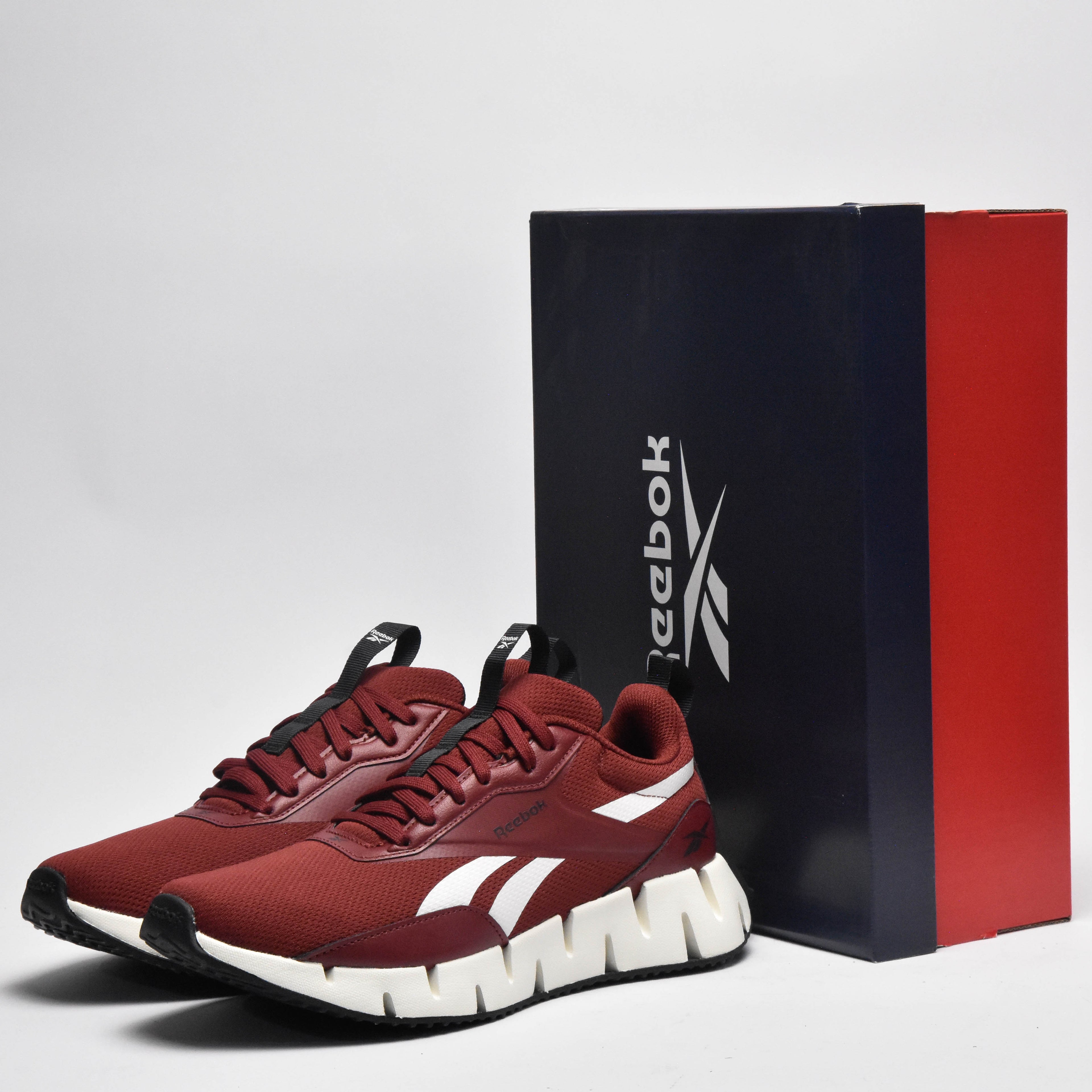 Reebok Zig Dynamica Sneakers Performance Homme Bordeaux