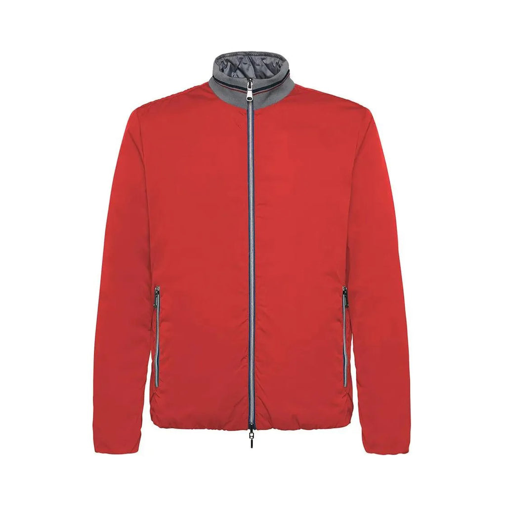 Geox Veste Bomber Genova Respirante Homme Rouge