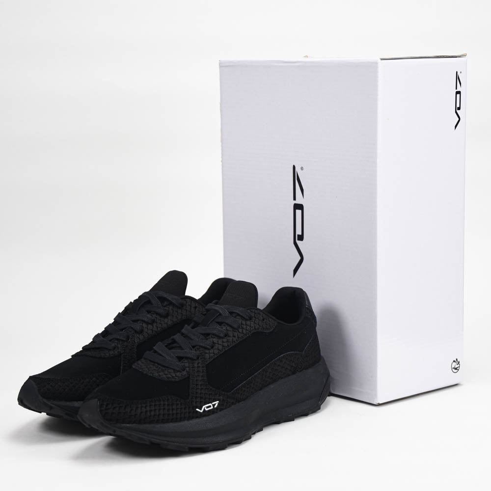 VO7 Baskets Urbaines Noir Élégant Homme