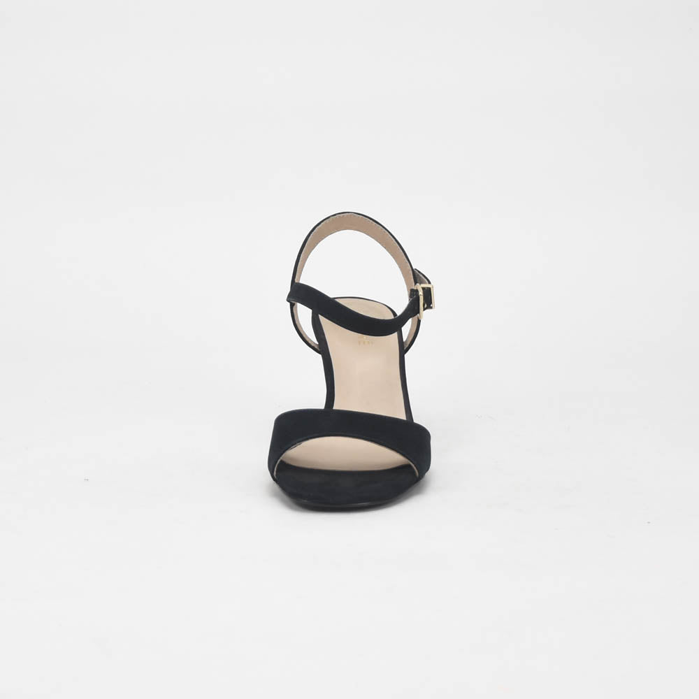 André Sandales à Talons Élégantes Noir Femme