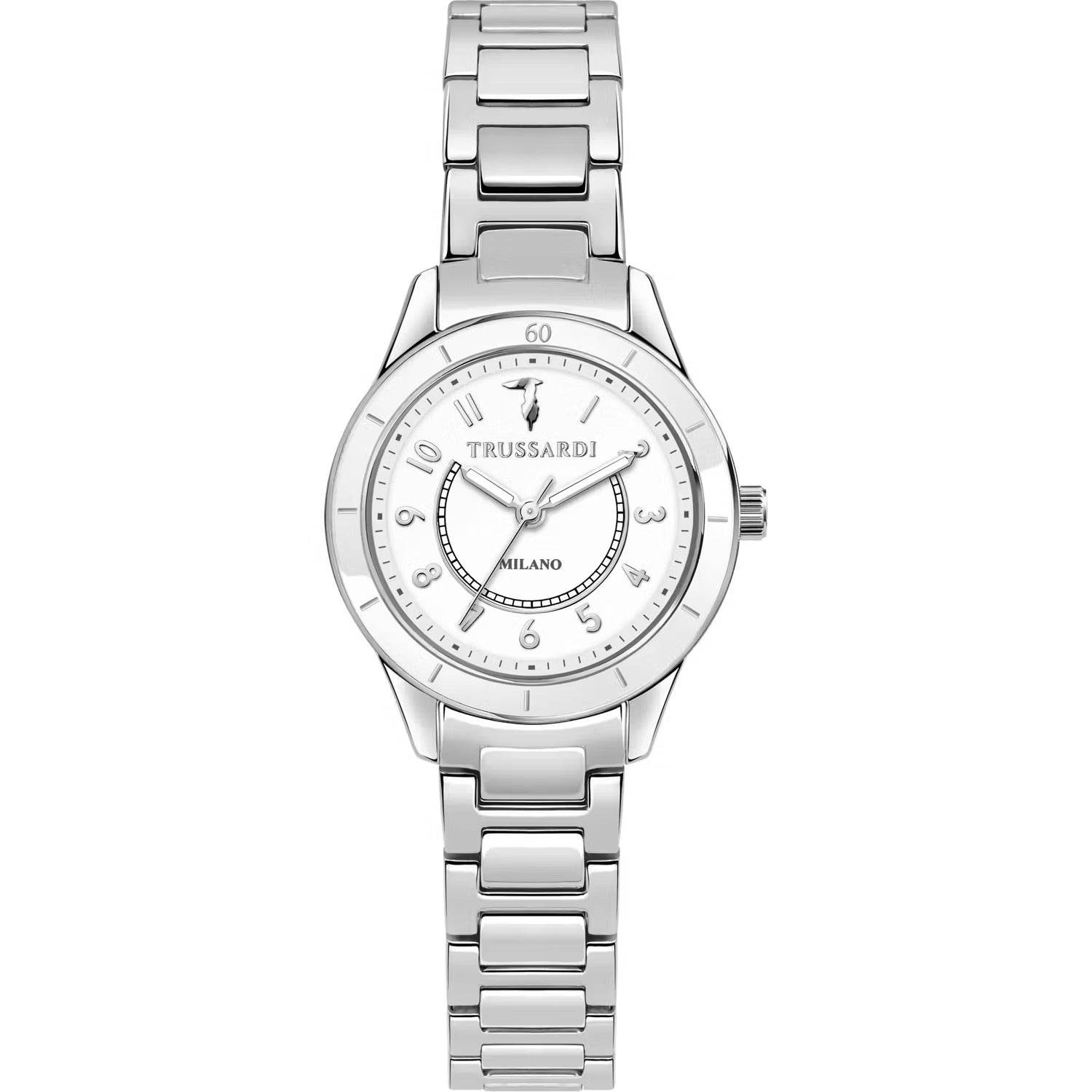 Trussardi Montre Élégante Acier Inoxydable Femme
