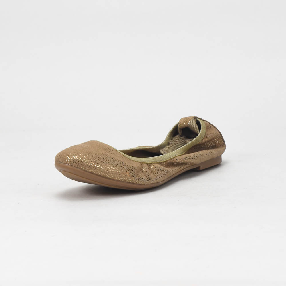 André Ballerines Dorées Confortables Femme