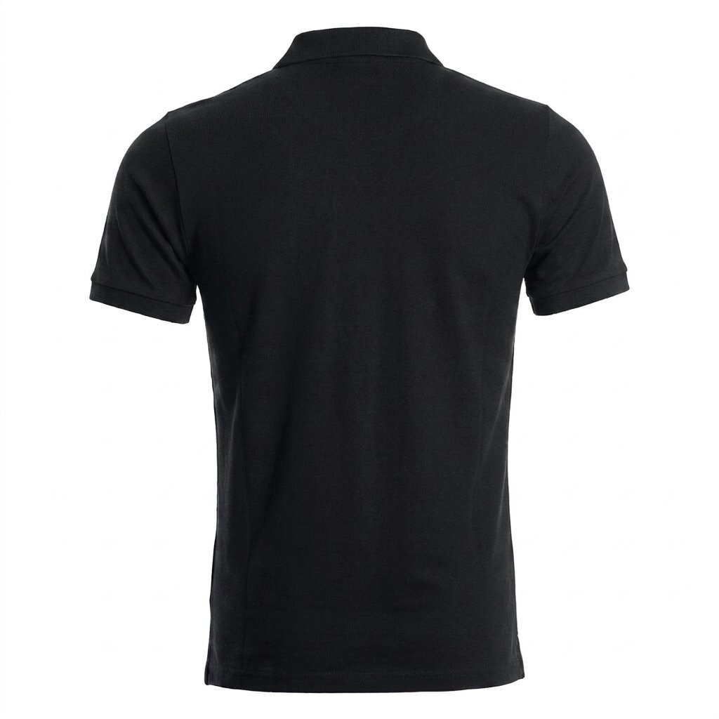 Kimland Polo Homme Noir Classique Élégant