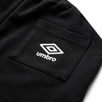 Umbro Short Sportif Noir et Vert Homme