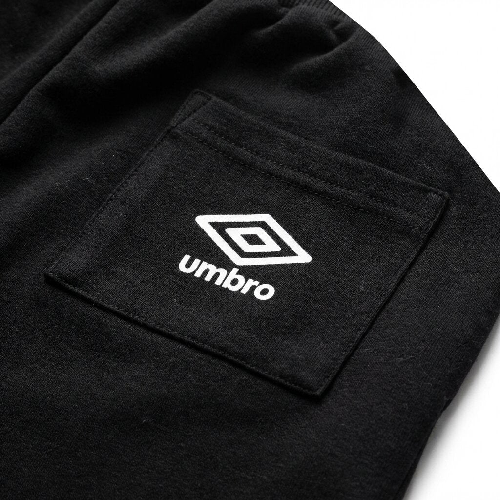 Umbro Short Sportif Noir et Vert Homme