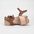 André Sandales Compensées Style Espadrille Femme