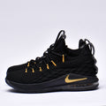 Nike Basketball Chaussures Performance Noir et Or Homme