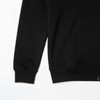 Milano Sweat à Capuche Zippé Premium Homme Noir