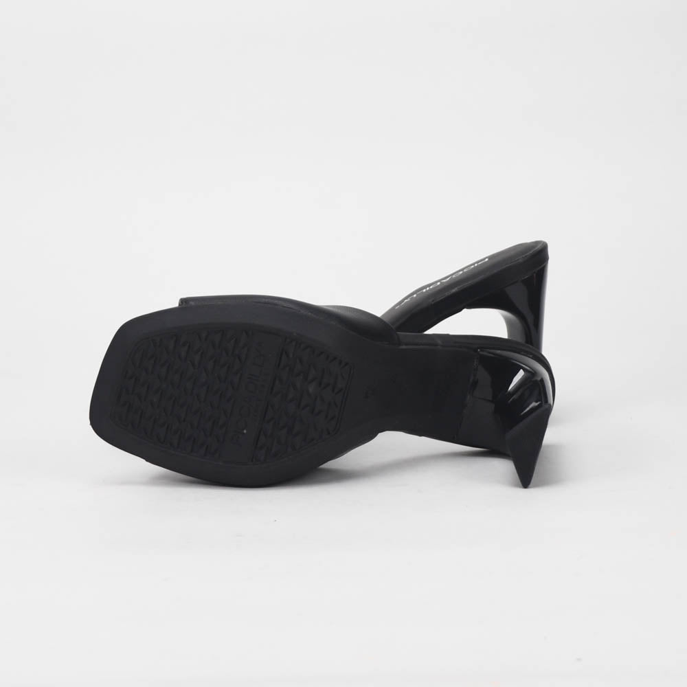 Piccadilly Sabot Femme Élégant à Talon Noir