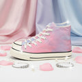 André Baskets Montantes Tie-Dye Pastel Femme