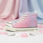 André Baskets Montantes Tie-Dye Pastel Femme