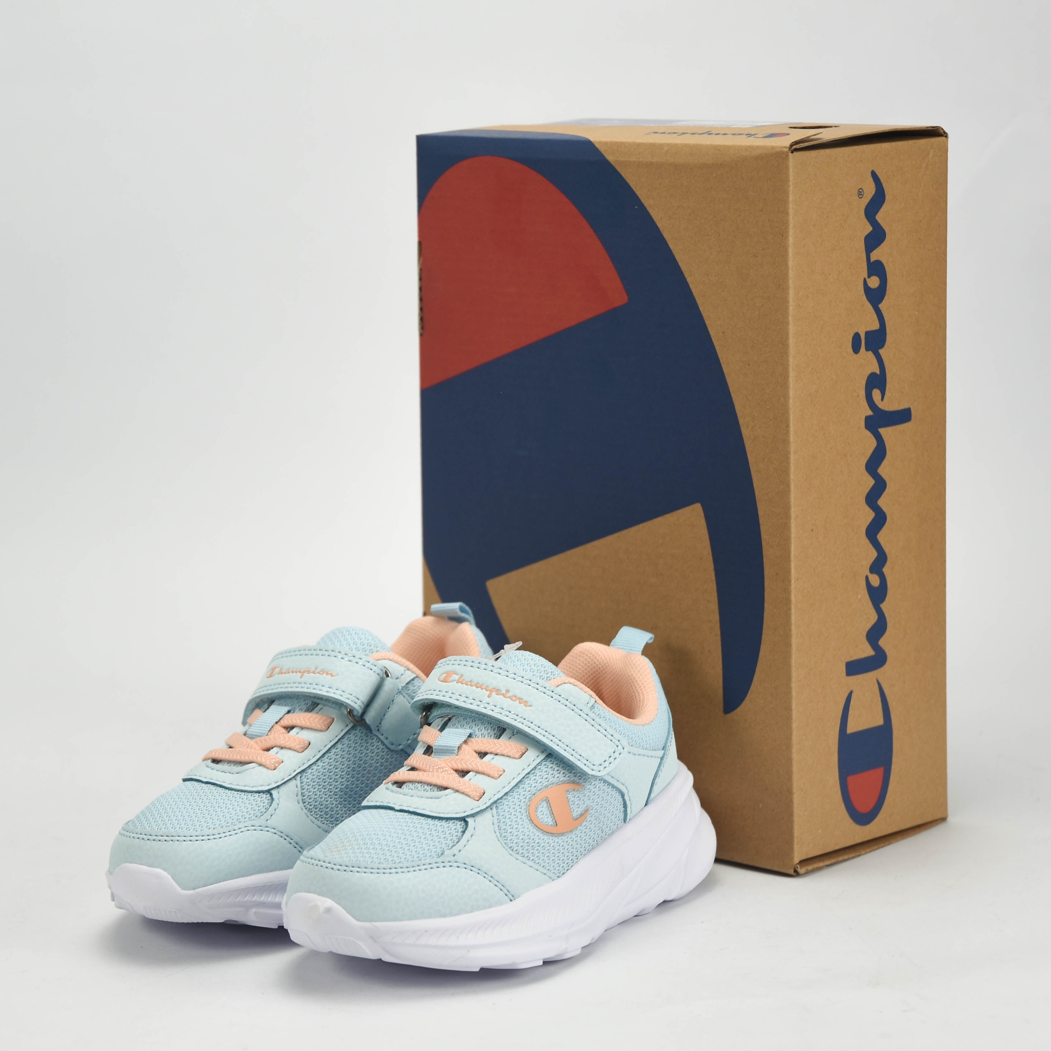 Champion Baskets Respirantes à Scratch Fille