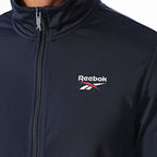 Reebok Veste de Survêtement Sportive Navy Homme