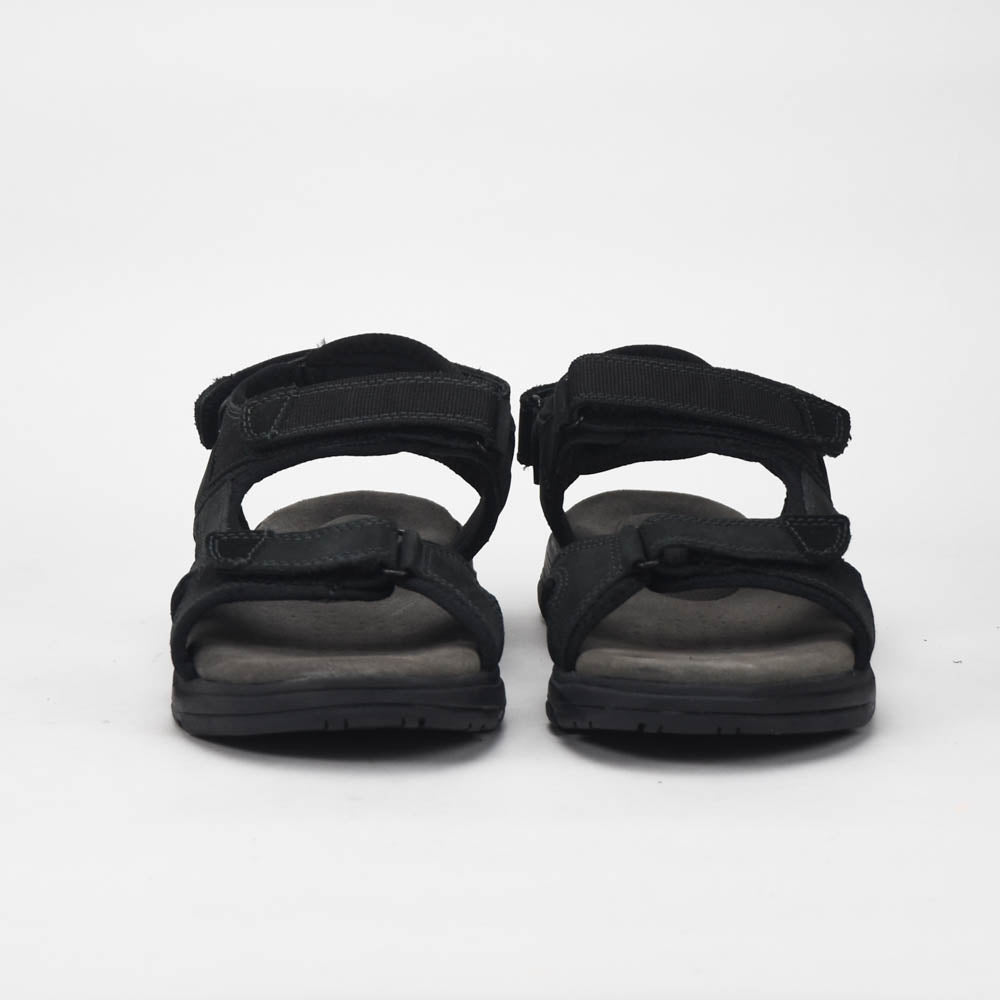 Lumberjack Sandales Confortables Homme Noir