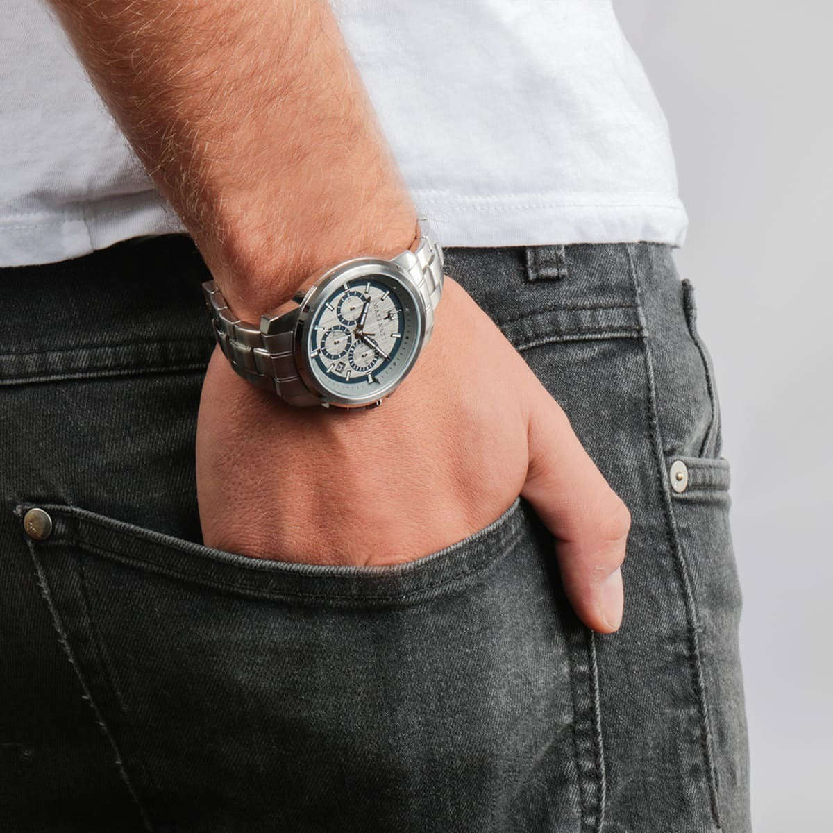 Maserati Successo Montre Chronographe Élégante Homme