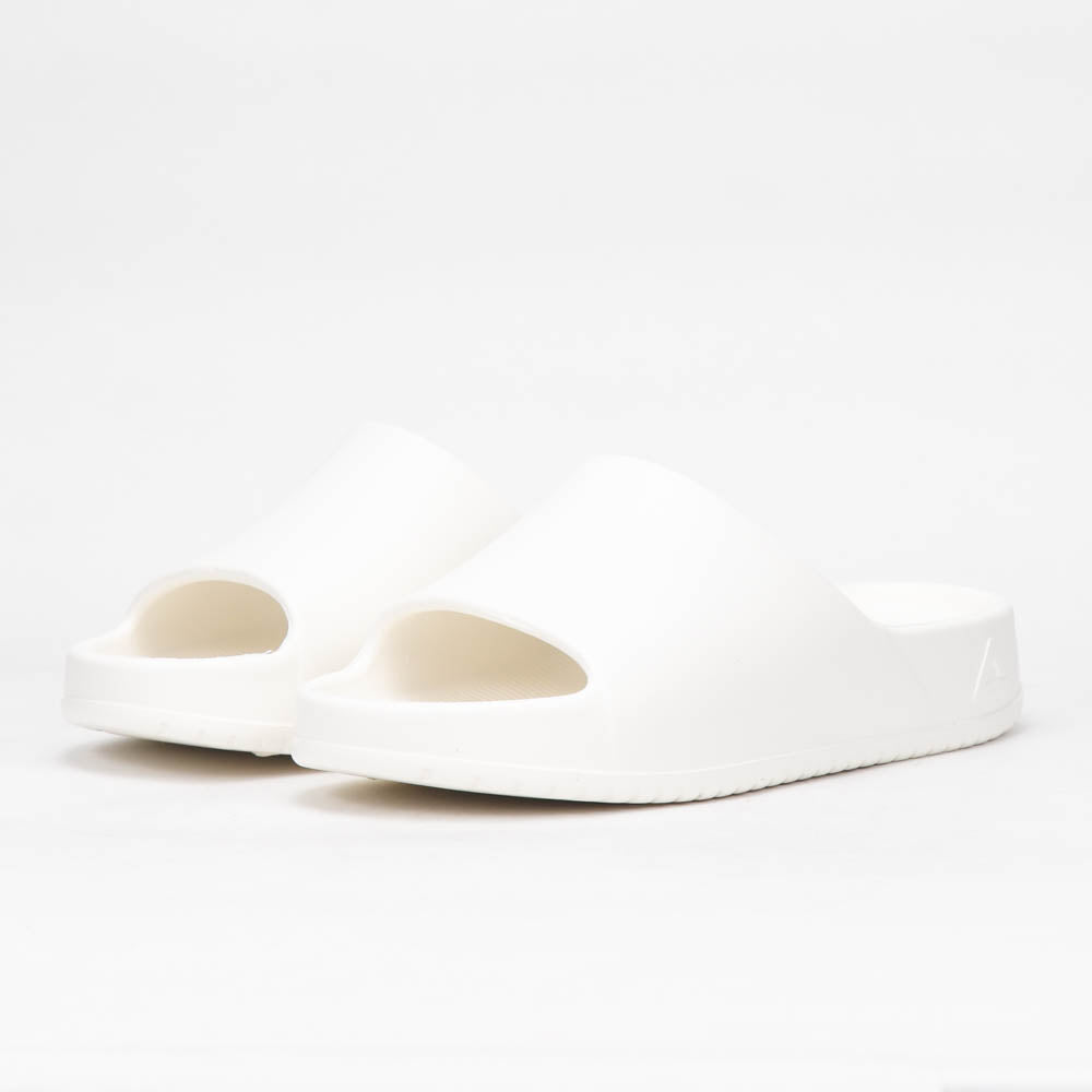 Peak Claquettes Confortables Blanc Pur Unisexe