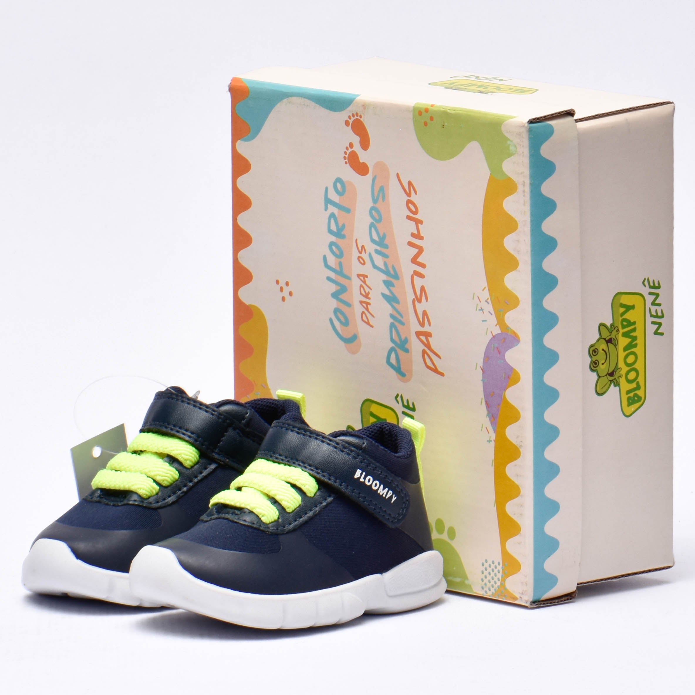 Bloompy Baskets Premiers Pas Confortables Bébé Garçon