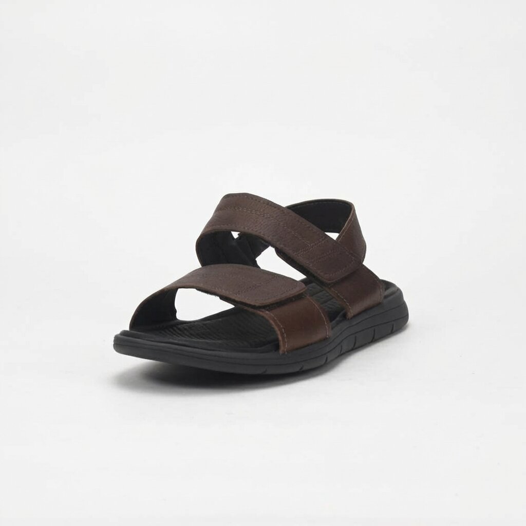 Democrata Sandales en Cuir Confortables Homme