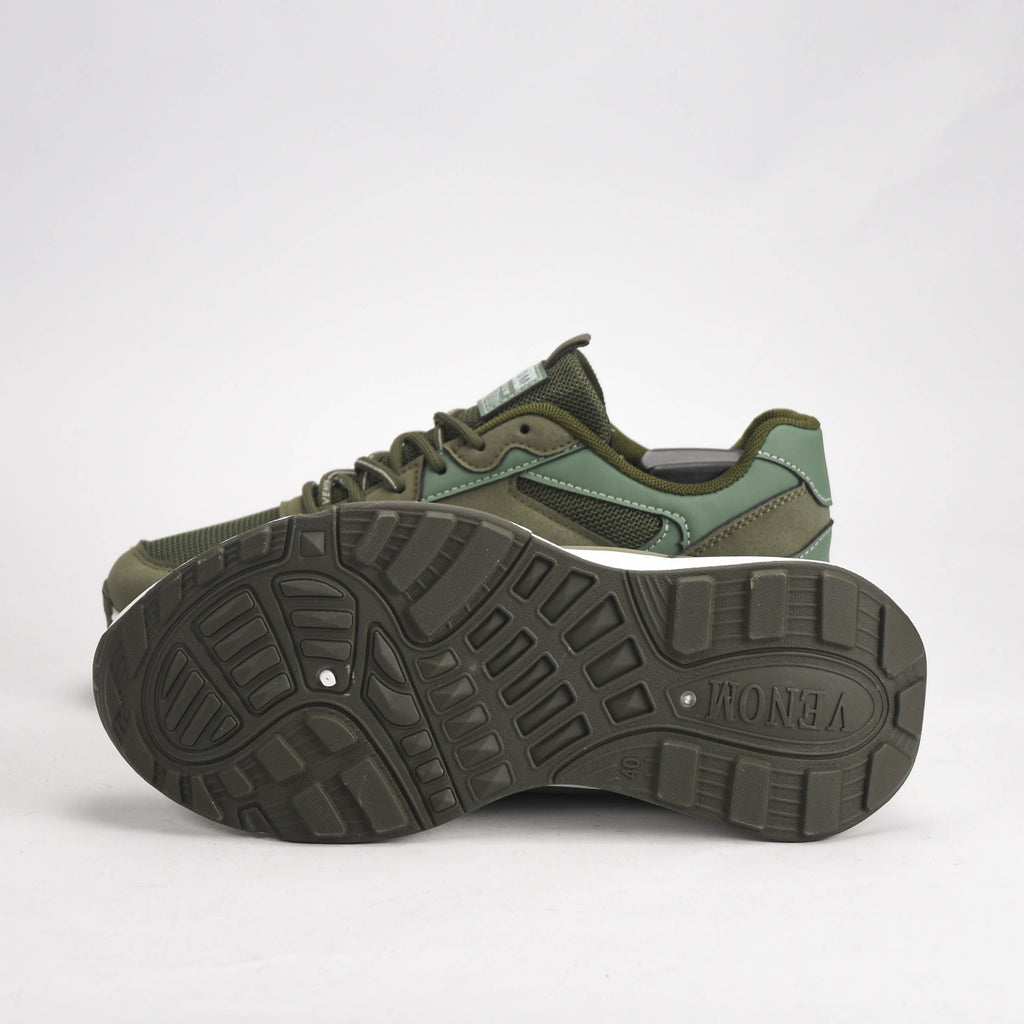 Venom Baskets Lifestyle Respirantes Homme Vert Kaki
