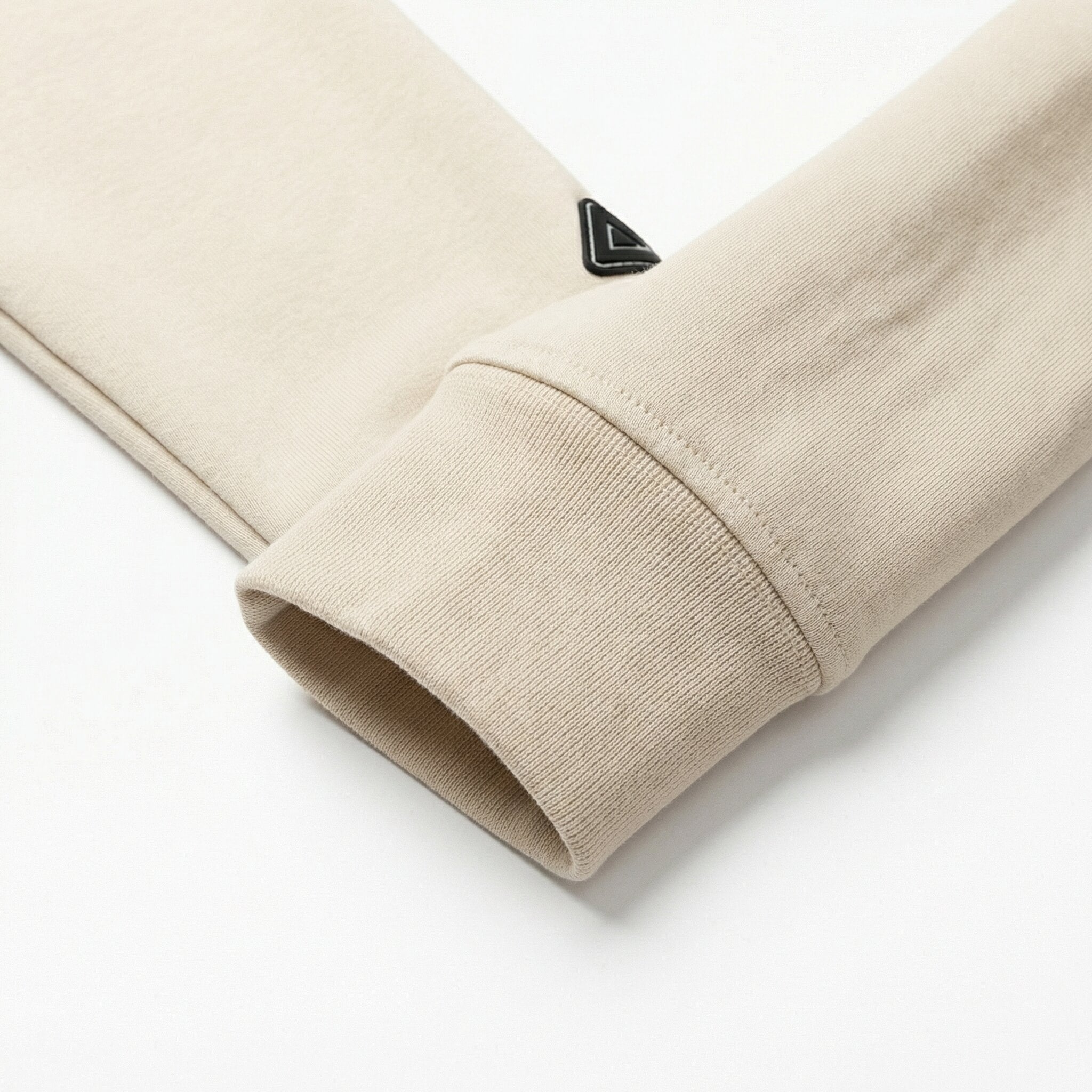 Peak Survêtement en Maille Beige Confortable Homme
