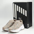 EA7 Emporio Armani Sneakers Beige Respirants Homme