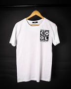T-shirt BLANC MOTIF * JUST BE COOL *