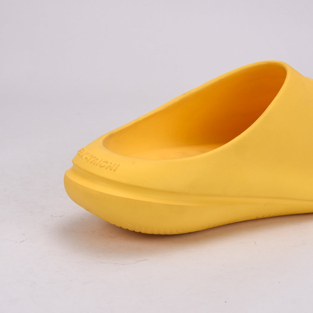 CLAQUETTE PEAK SLIPPERS CHUBBY MUSTARD YELLOW ﻿ 7