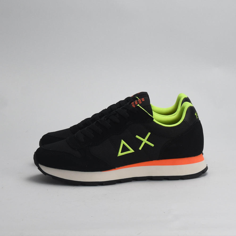 BASKET SUN68 TOM FLUO 11 NERO ﻿ 4