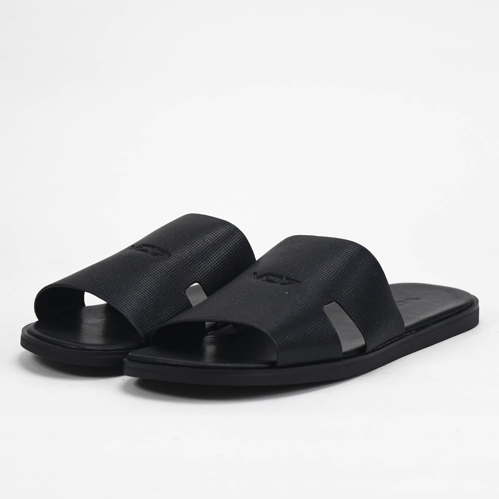VO7 Mules Noir Élégantes pour Homme