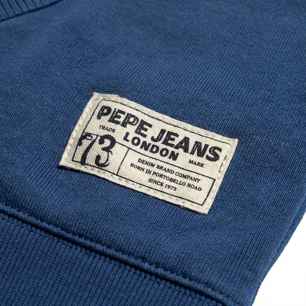 Pepe Jeans Sweatshirt à Capuche Bleu Homme