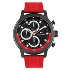 Tommy Hilfiger Montre Chronographe Sportive Bracelet Silicone Homme