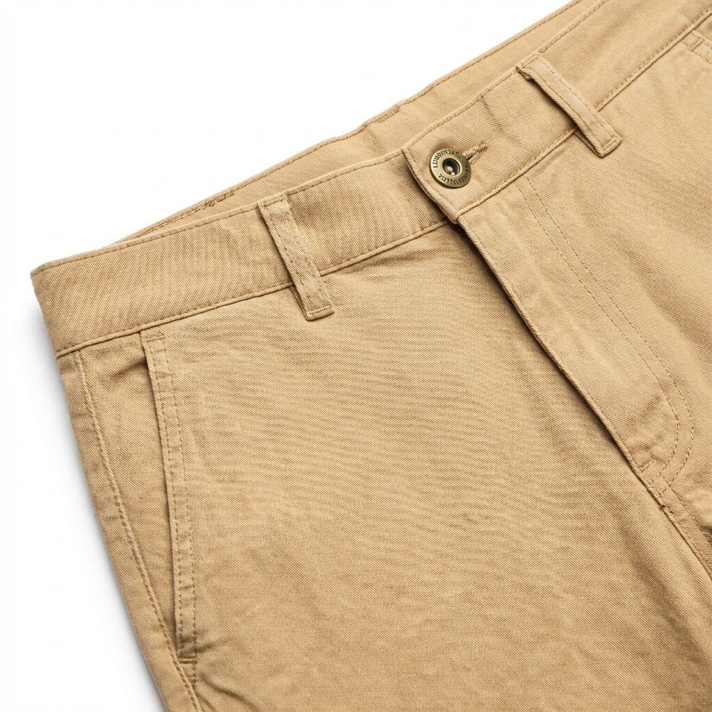 Lumberjack Pantalon Chino Classique Beige Homme