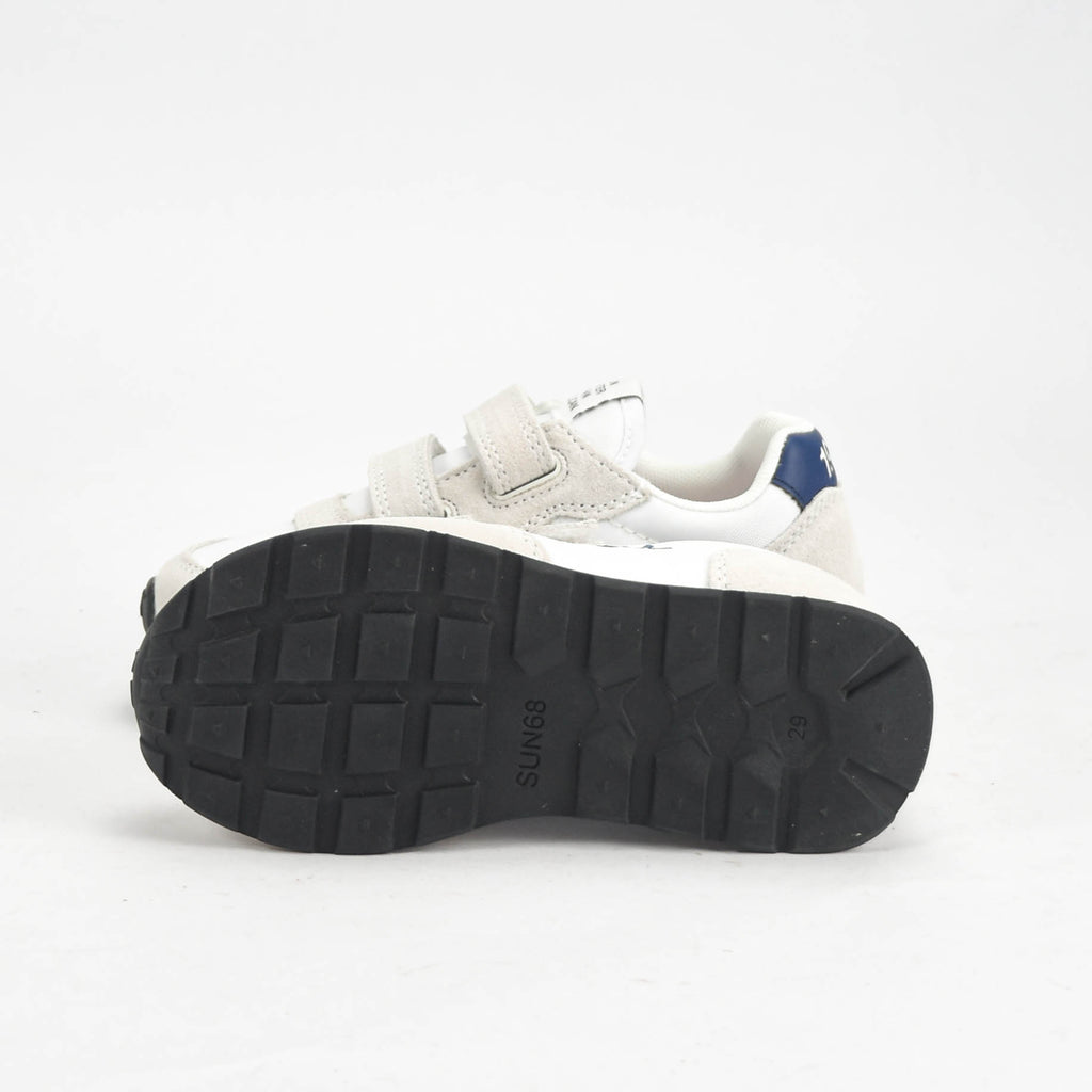 SUN68 Baskets Ally Velcro en Daim et Nylon Enfant