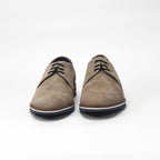 André Chaussures Derby en Daim Perforé Homme