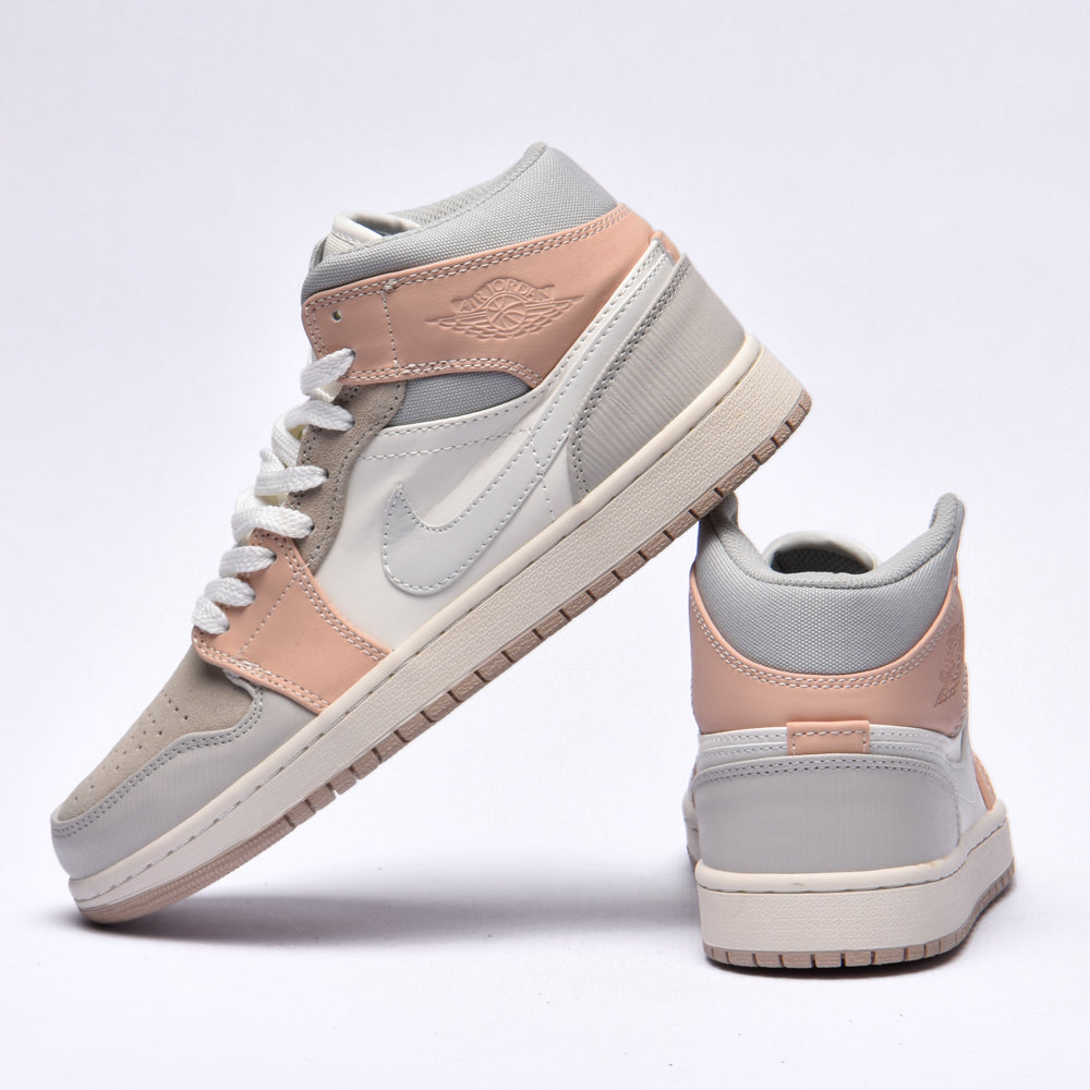 Nike Air Jordan 1 Mid Baskets Style Urbain Femme