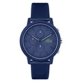 Montre Lacoste Chrono Bracelet Silicone Bleu Homme
