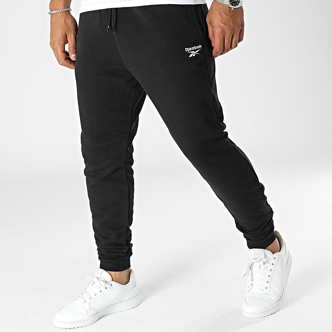 Reebok Pantalon de Jogging Confortable Homme