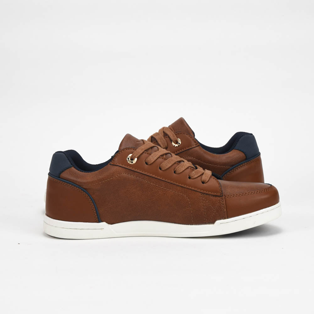 VO7 Baskets Urbaines Élégantes Marron Homme